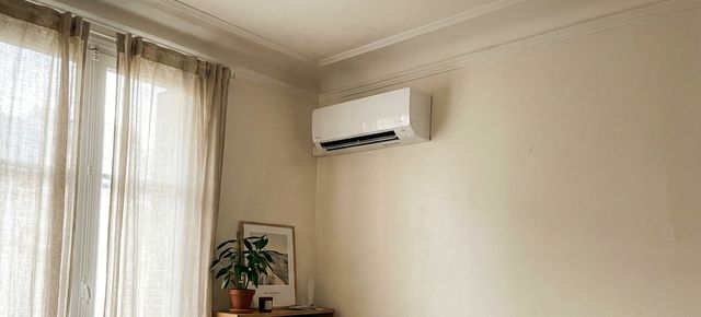 Photo client : climatiseur installé dans le salon