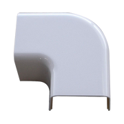 Angle apparent coude pour goulotte 80 x 60 mm