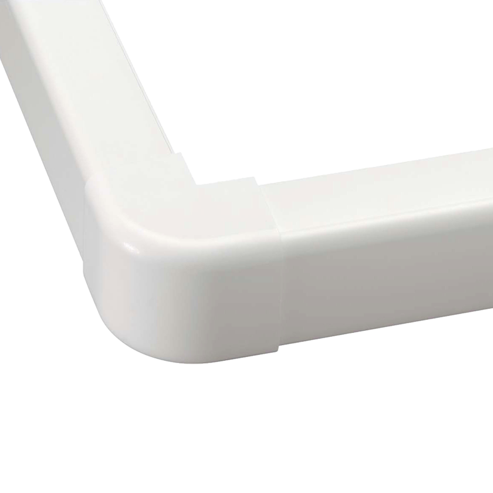 Angle extérieur de 90° pour goulotte 80 x 60 mm