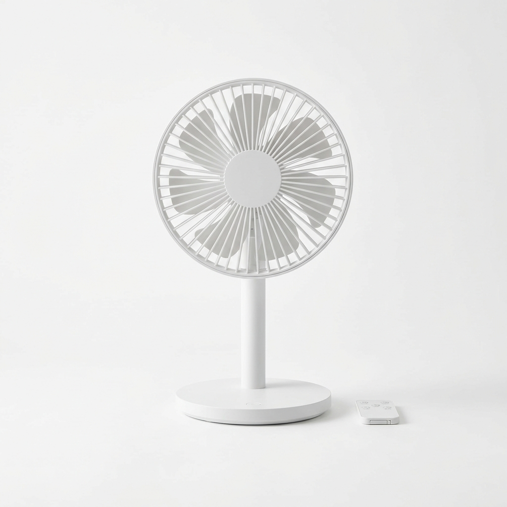 Ventilateur rechargeable avec télécommande