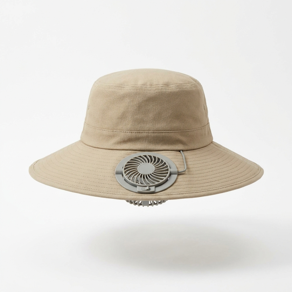 Chapeau ventilateur de randonnée