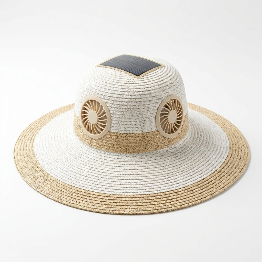 Chapeau ventilateur solaire